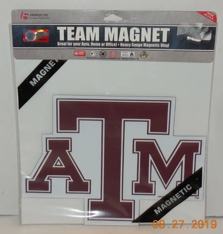 Wincraft Texas A & M Car Team Magnet 6" x 9" College NCAA Cover