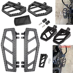 Motorcycle Foot Peg Floorboards Pedal For Harley Touring Road Glide Softail Dyna - Bild 1 von 21