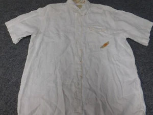 Pepe Jeans Shirt 2XL XXL Mens Y2K Beige 90s Vintage button up hip-hop - Picture 1 of 11