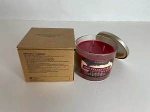 Avon Red Velvet 11oz 3 Wick Candle - Picture 1 of 2