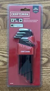 New! Craftsman 13 Piece SAE Ball End Hex Key Set CMHT26013 - Picture 1 of 5