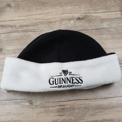 Guinness Draught Gorro Gorra Polar Sombrero Negro OS Adulto Foto 1 de 4