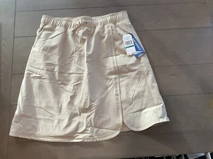 NWT Nautica School Uniform Girls Tan Skort Size Girl 16 Reg - Picture 1 of 10