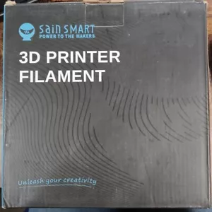 Sain Smart 3D Printer Filament Black 1.75mm N. W. 1kg - Picture 1 of 5