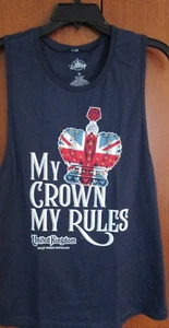 Neu Disney Parks Epcot Vereinigtes Königreich Crown Rules Tank Medium Brustumfang 31 Länge 27 - Bild 1 von 4