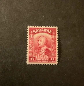Sarawak Scott #116 con bisagras - Imagen 1 de 2