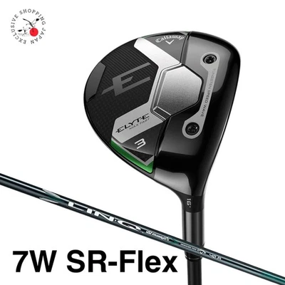Callaway ELYTE MAX FAST Fairway Wood 7W SR-Flex LIN-Q GREEN 40 Graphite Shaft RH - Image 1 of 4