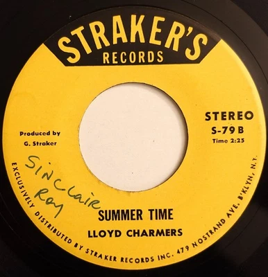 LLOYD CHARMERS, SUMMERTIME, DORIS PUSSY  U.S.PRESS , EX+ COND, STRAKERS U.S. - Image 1 of 4