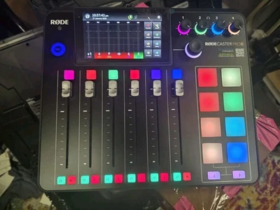 RODE RODECASTER PRO II 8 Channel Integrated Audio Production Studio Excellent  - Image 1 of 4