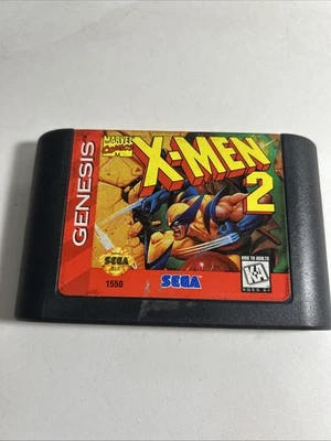 X-Men 2: Clone Wars (Sega Genesis, 1995) Authentic Cartridge Only - Tested - Image 1 of 4