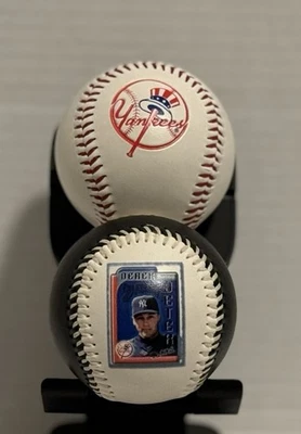 New York Yankees~Derek Jeter~Fotoball Souvenir~Collectible Baseball Set~NEW - Image 1 of 3