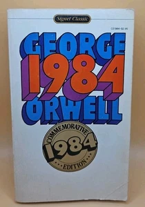 GEORGE ORWELL 1984 (1983 Signet Paperback) Commemorative Edition Walter Cronkite - Picture 1 of 6