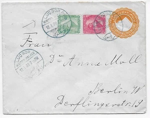 Egypt: Luxor Winter Palace, 1909 Hotel Cancel to Berlin - Picture 1 of 2
