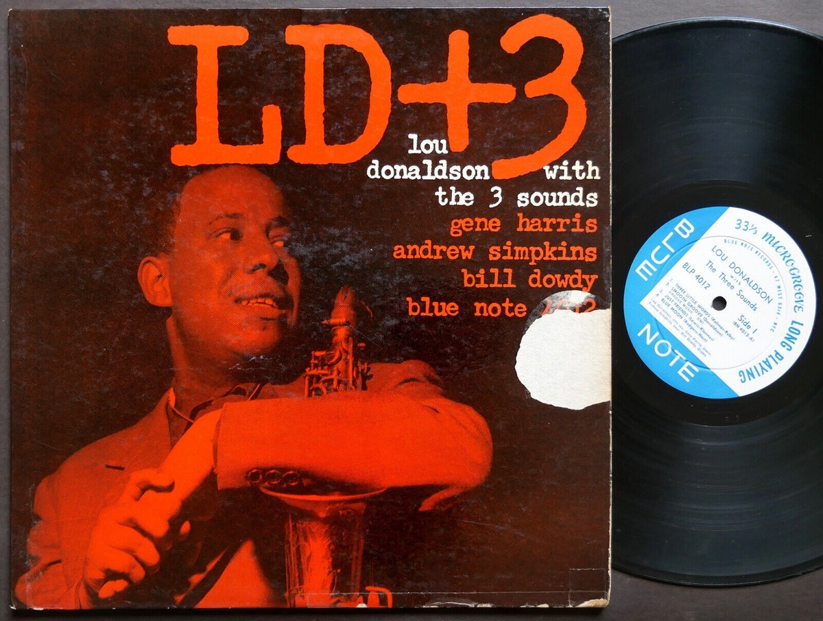 洋楽 Lou Donaldson LD+3 Blue Note 4012 LOU DONALDSON THREE SOUNDS LD+3 LP BLUE NOTE 4012 US 1959 RVG EAR