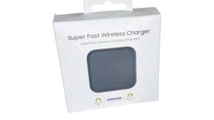Samsung Wireless Charger Pad EP-P2400 Dark Gray 15W - Bild 1 von 3