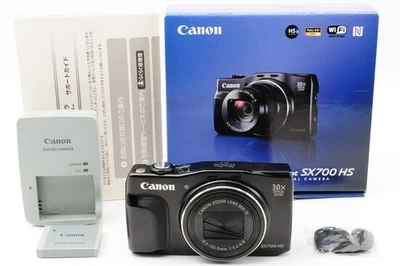 [Near MINT] Canon PowerShot SX700 HS black Compact Digital Camera #15 - Image 1 of 4