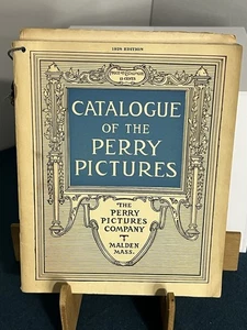 Antique 1928 Catalogue Catalog The Perry Pictures Company Malden Massachusetts - Foto 1 di 10