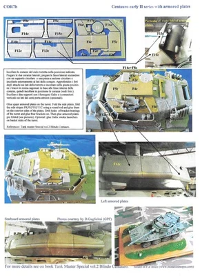 ITALIAN KITS COR7b - ARMORED PLATES MIKREX • CENTAURO II SERIES - 1/35 P.ETCHED - Immagine 1 di 4