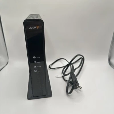 Ubee DDW365 DOCSIS 3.0 Cable Modem 8x4 Wireless Router Gateway WiFi 802.11n - Image 1 of 4