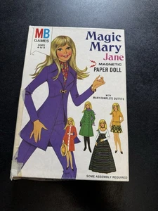 Magische Mary Jane magnetische Papierpuppen mit vielen kompletten Outfits, Milton Bradley - Bild 1 von 7