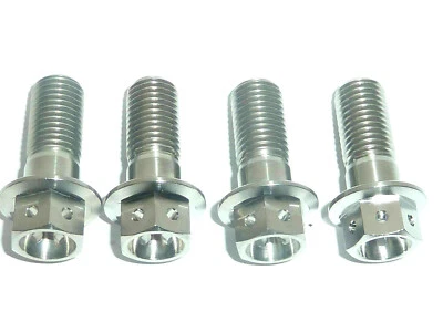 Yamaha FZ1 Fazer 2006-2010 FRONT BRAKE CALIPER MOUNT BOLTS KIT TITANIUM HEX RACE - Image 1 of 4