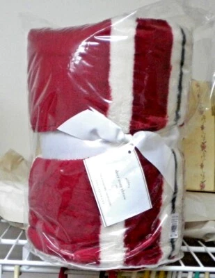 全新带标签 Pottery Barn Deer 基本款 COZY THROW - 适合任何猎人的绝佳礼物! — 第 1/2 张图片