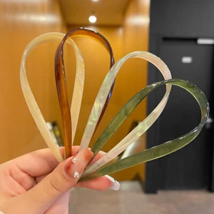 Women U Shaped Hair Pin French Fork Stick Hairstyle Bun Maker Holder Hair NEW - Picture 1 of 11