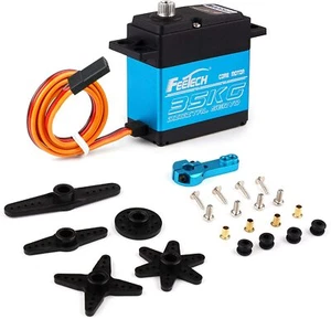 Servo digital 35KG engranaje metálico completo alto par impermeable con brazo servo 25T - Imagen 1 de 6
