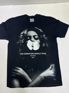 BEYONCE The Formation World TOUR 2016 TEE BLACK T-SHIRT OFFICIAL unisex NEW!! - Picture 1 of 40