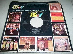 HENRY WILSON - MIGHTY LOW - 1958 ROCKABILLY 7" SINGLE 45 RPM, DOT 45-15692 (VG) - Picture 1 of 4