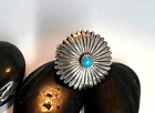 Navajo Roberta Begay  925 Sterling silver Turquoise ring Native American S 11
