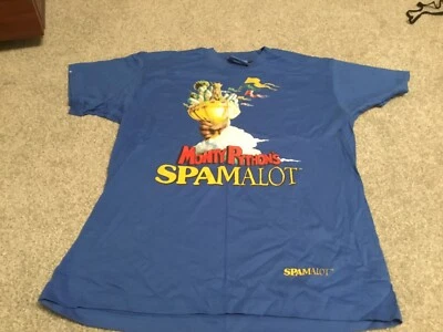 Monty Python's Spamalot tee shirt. NEW from tour some years ago (ungrateful son) - Image 1 of 4