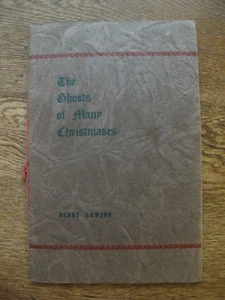 The Ghosts of Many Christmases - Henry Lawson - Rare Vintage 1958 Limited Ed - Picture 1 of 2
