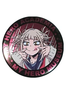 My Hero Academia Villains Himiko Toga Metallic Tin Cans Badge Museum Limited - Picture 1 of 2
