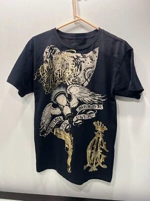 Christian Audigier Shirt Men's XL Vtg Y2k AOP All Over Print ( See Measurements) - Image 1 of 4