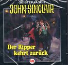JOHN SINCLAIR - Teil 69 - Der Ripper kehrt zurück - AUDIO CD - NEU OVP
