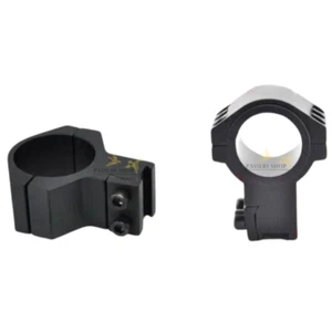 Paar Montageschellen extra hohe Schiene 11mm und Durchmesser 25,4/30mm - Bild 1 von 3