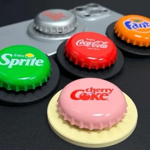 Coke Cherry Bottle Cap Coca-cola Pop Phone PopGrip stand Coke Cherry Popgrip - Picture 1 of 8