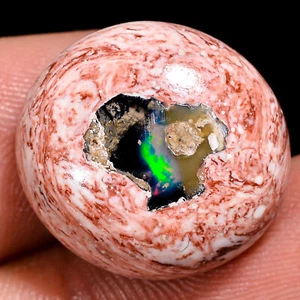 Natürlich Mexikanisches Feuer Opal Oval Cabochonschliff Lose Edelstein 14.65 - Bild 1 von 7