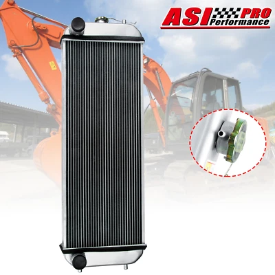 Radiator Fit For Hitachi Excavator ZX130-3 ZX110-3 ZX120-3 ZX135US-3 4668378 NEW - Image 1 of 4