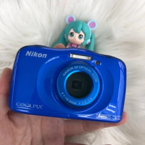 Nikon Coolpix W150 Digital Camera Time Lapse Bluetooth Built-in Wi-Fi Blue - Picture 1 of 6