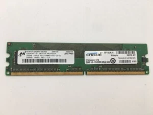 Memory, mt4htf3264ay-667b2 256mb 1rx16 pc2-5300u-555-12-zz, 256mb, ddr2, 667, c - Picture 1 of 1