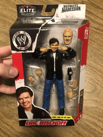 WWE Elite Ruthless Aggression Eric Bischoff Wal-Mart Exclusive Figure - In Hand Cover