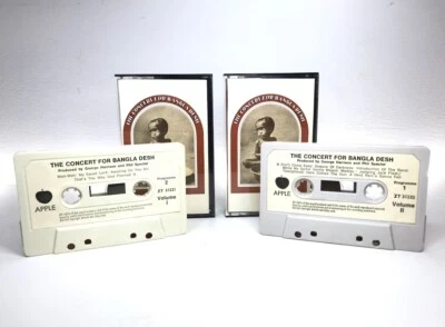 George Harrison CONCERT FOR BANGLADESH Cassettes  ZT31231/2  **1ST ISSUE 1972** - Image 1 of 4