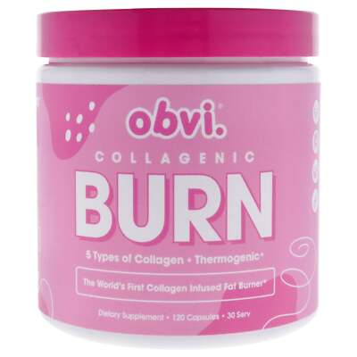 Collagenic Burn by Obvi for Unisex - 120 Coun...