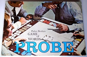 Juego de palabras Parker Brothers PROBE 1964 vintage - 100 % completo - Imagen 1 de 2
