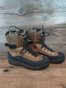 SOREL MENS LEATHER WINTER SNOW BOOTS sz 10 - Picture 1 of 6