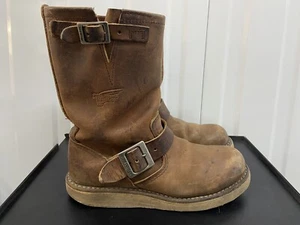 Red Wing 2971 11" Engineer Boot Copper Rough & Tough Braun UK 4 (UK-Verkäufer) - Bild 1 von 9