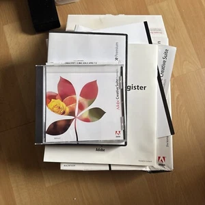Adobe Creative Suite Premium VollversionMacintosh MAC Retail Deutsch BIG BOX OVP - Bild 1 von 4