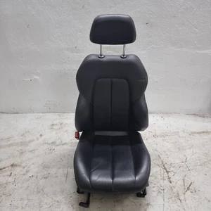 Mercedes R170 SLK Mopf Sitz links Fahrersitz Leder schwarz Kopfstütze kompl. - Bild 1 von 7